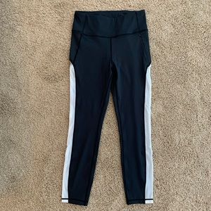 Fila cropped black leggings